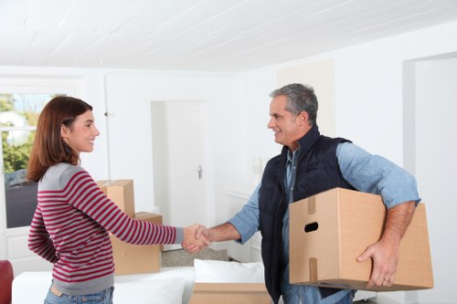 Customer benefiting from comprehensive removal services in Wimbledon